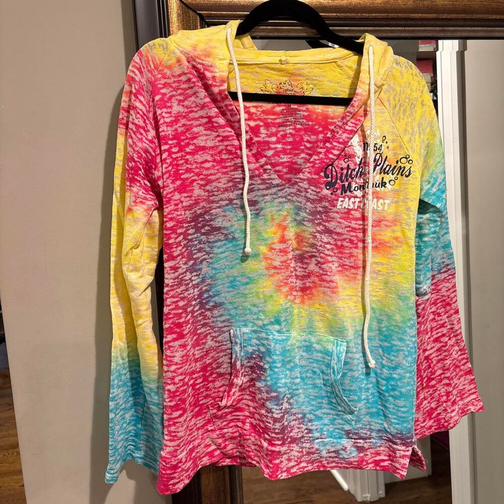 Tie Dye Women's Multi Hoodie size Medium